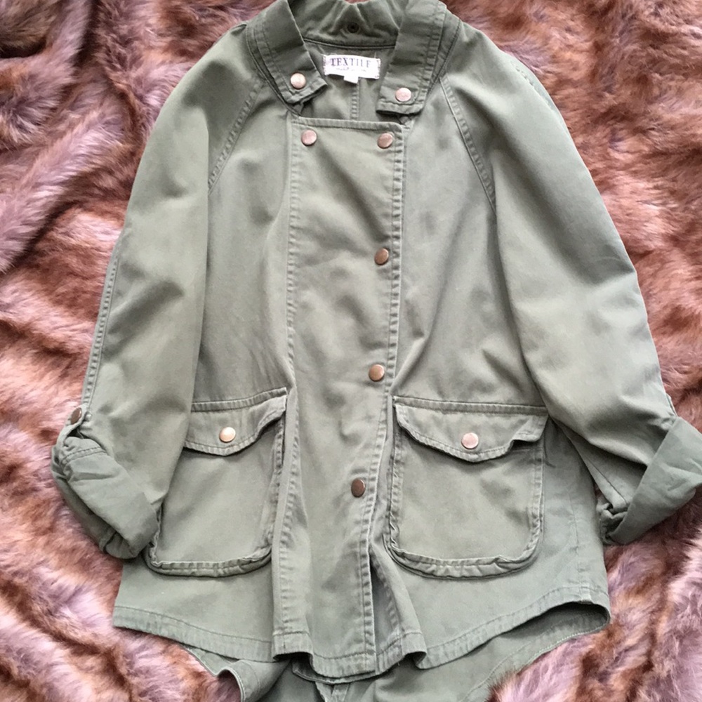 Elizabeth and James Military Parka